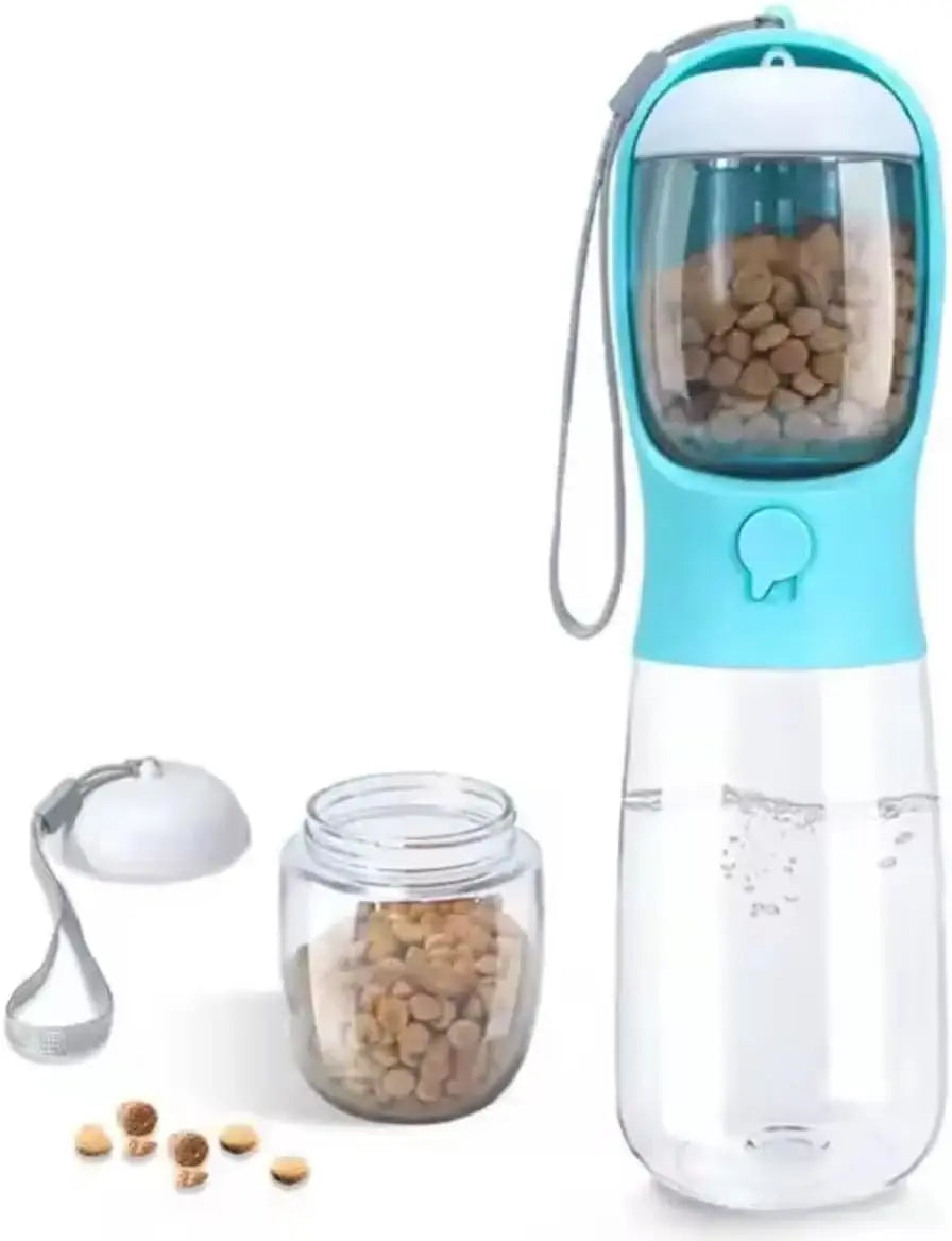 Water Bottle for Walking, Portable Pet Water Dispenser, Leak-Proof Travel Bottle for Dogs and Cats 19 Oz By