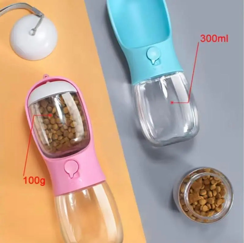 Water Bottle for Walking, Portable Pet Water Dispenser, Leak-Proof Travel Bottle for Dogs and Cats 19 Oz By